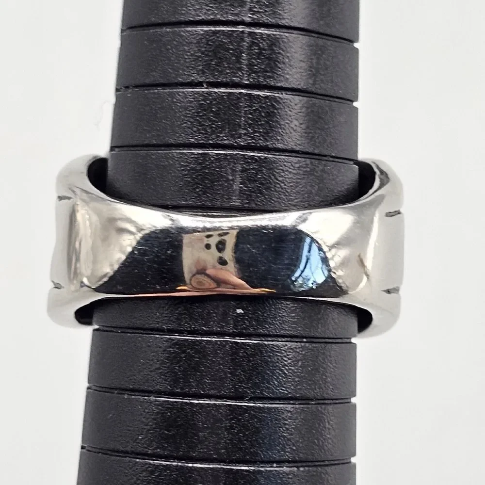 Mens Skull Ring Stainless Steel Helmet Viking Gothic Biker 3D Figural Sz 13